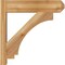 Ekena Millwork Imperial Rough Sawn Craftsman Outlooker, Western Red Cedar, 6"W x 22"D x 22"H OUT06X22X22IMP04RWR - alternate 2